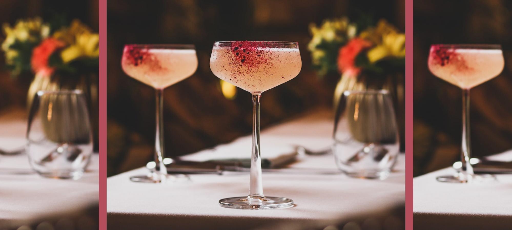  A blend of floral flavors, bubbly Champagne, and a pop of raspberry, this cocktail is a true masterpiece.