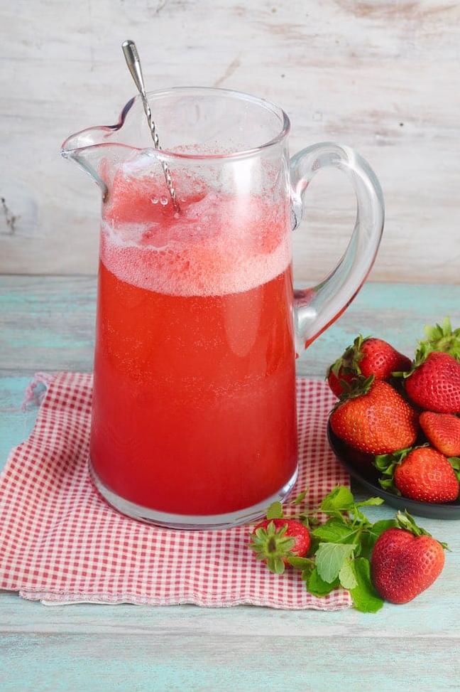  A bowl of fruity and refreshing wine punch that's perfect for any occasion.