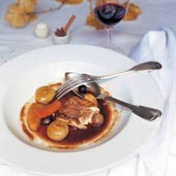  A combination that is simply perfect – red snapper and wine sauce.