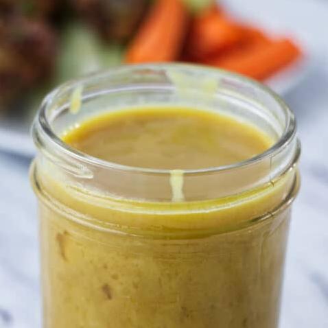 A little bit of bubbly adds a unique twist to classic honey mustard.
