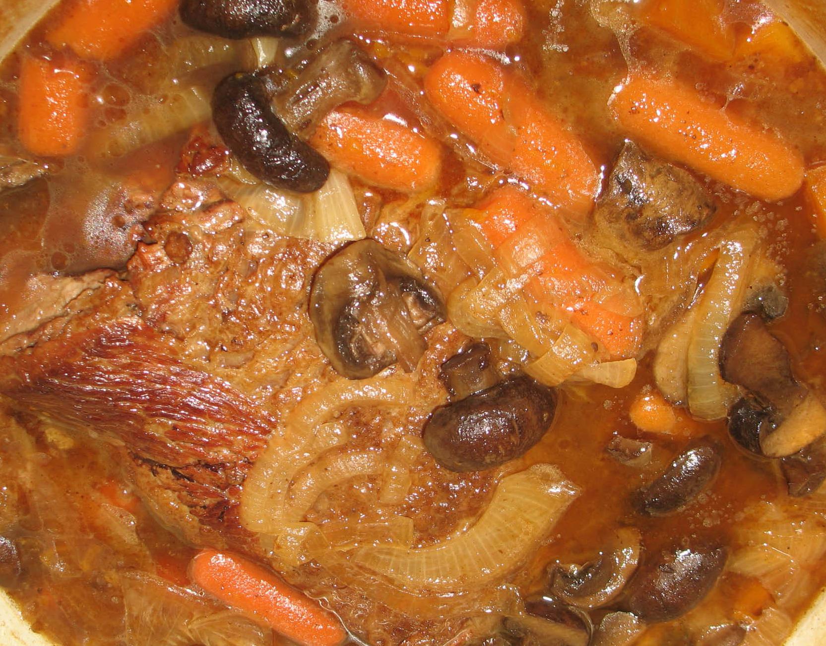  A meal fit for royalty: Wine-Braised Beef.