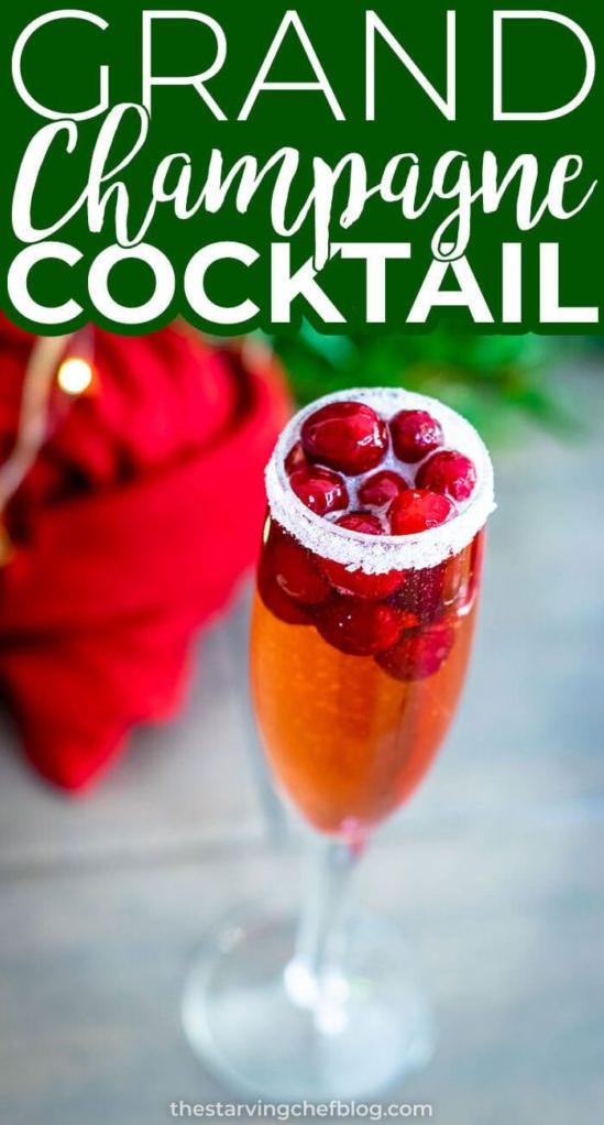  A sip of this exquisite Grand Champagne Cocktail is all you need to enchant your tastebuds!