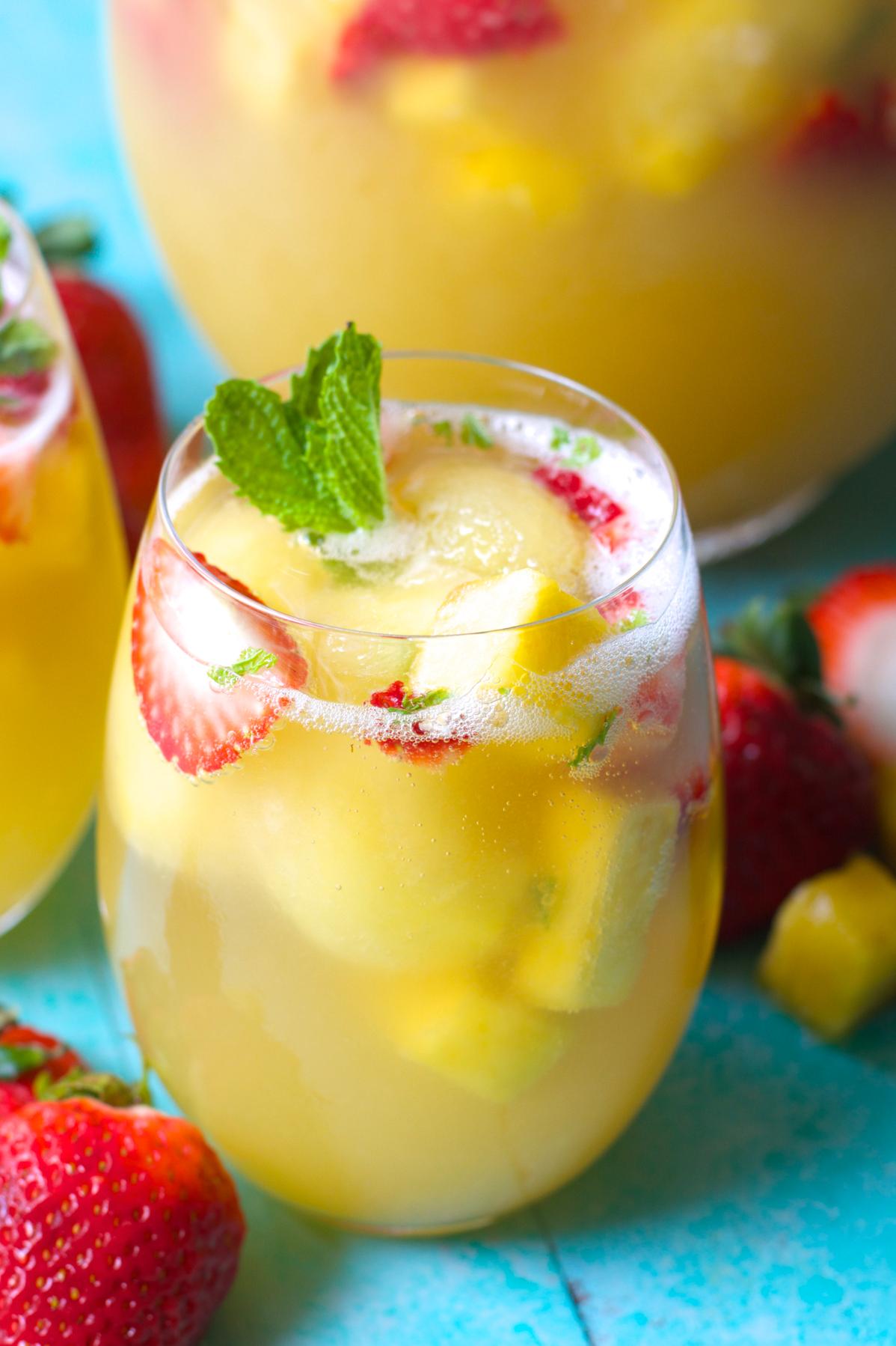  A stunning punch that'll impress your guests.