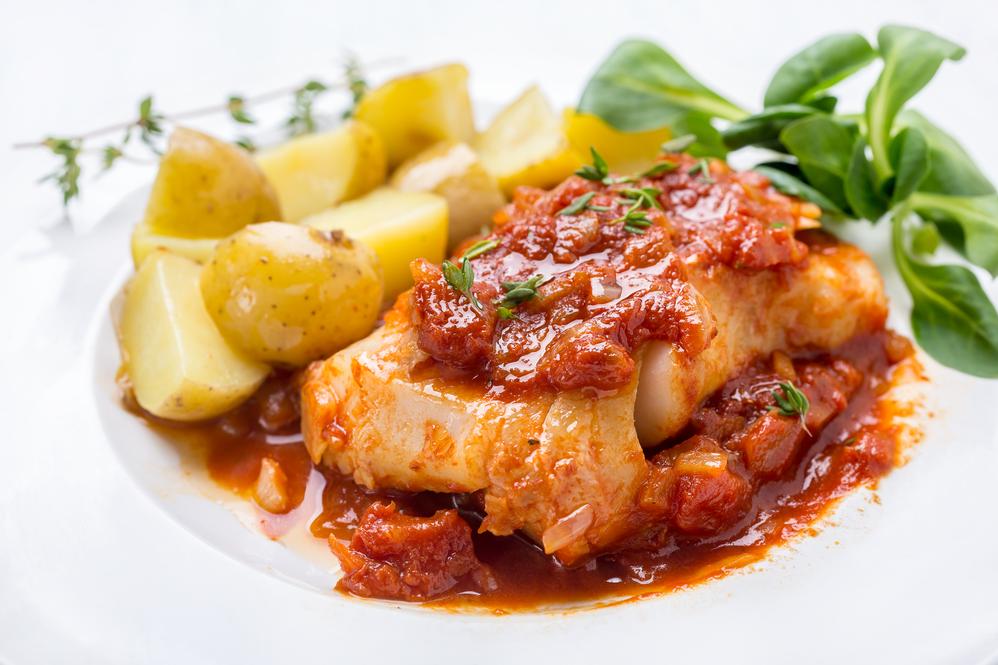  A velvety smooth sauce to complement the tender and flaky fish.
