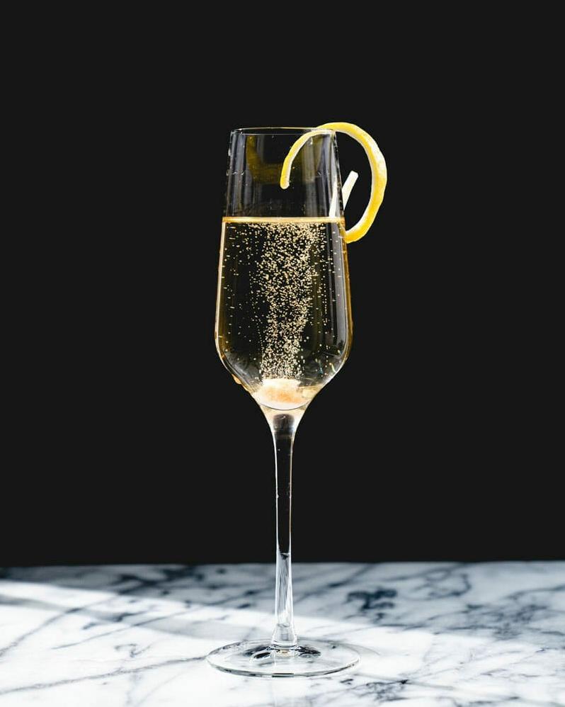  Add some sophistication to your celebratory drink