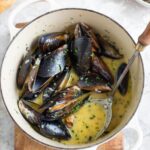 Bay Mussels in White Wine