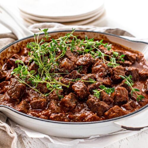 Beef and Red Wine Casserole