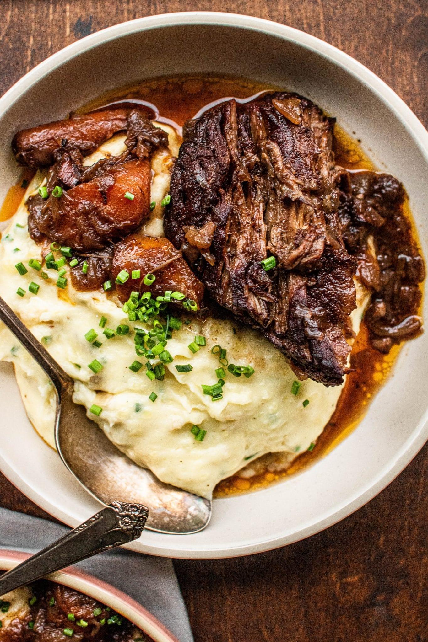 Savory Beef Braised in Rich Red Wine