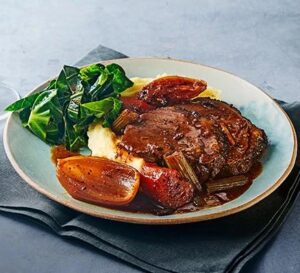 Beef in Red Wine Gravy