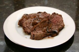 Beef Roast in Pinot Noir Sauce