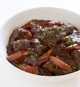 Beef Stew With Red Wine and Hoisin Sauce