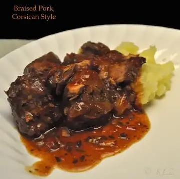  Celebrate the flavors of fall with this decadent, deeply flavorful, red wine braised pork.