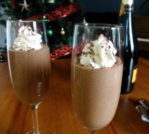 Champagne Chocolate Mousse