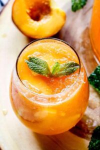 Champagne Peach Punch