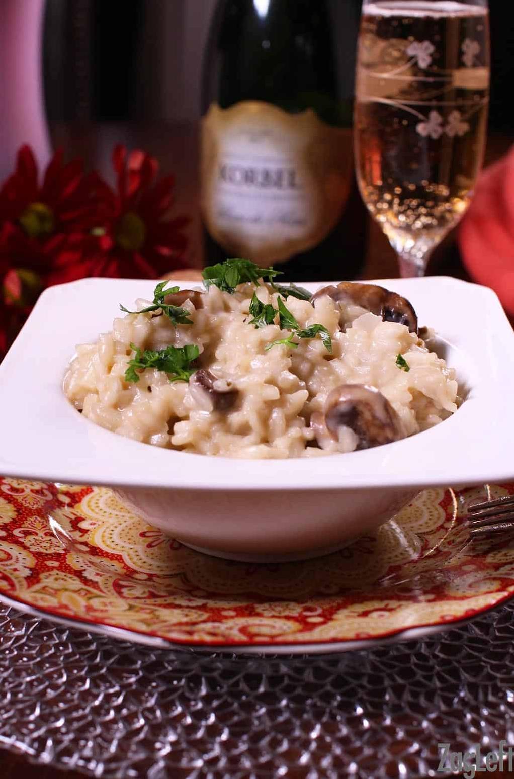 Indulge in Flavorful Champagne Risotto Tonight