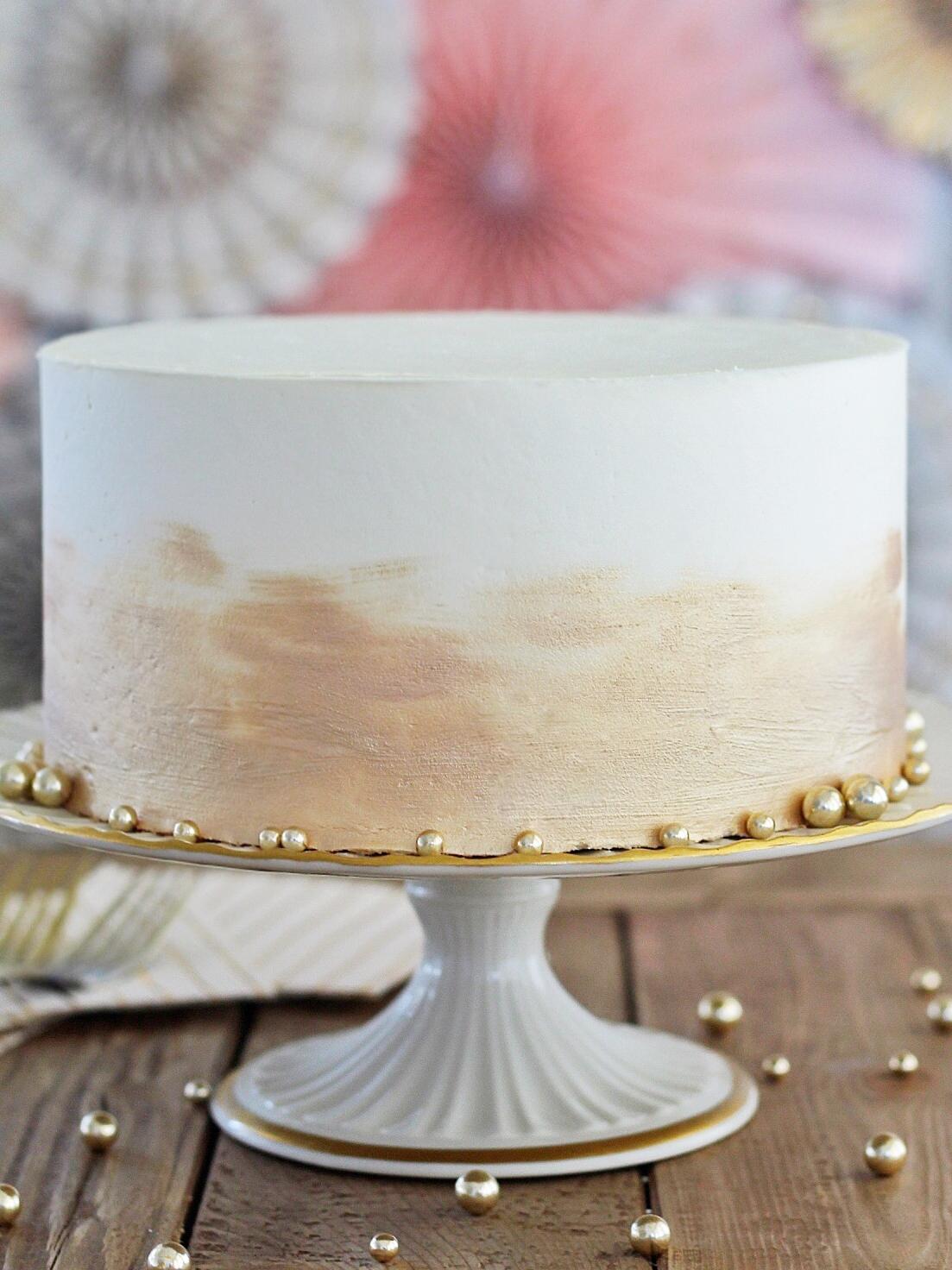  Cheers! This Champagne Cake is the ultimate dessert for a toast.