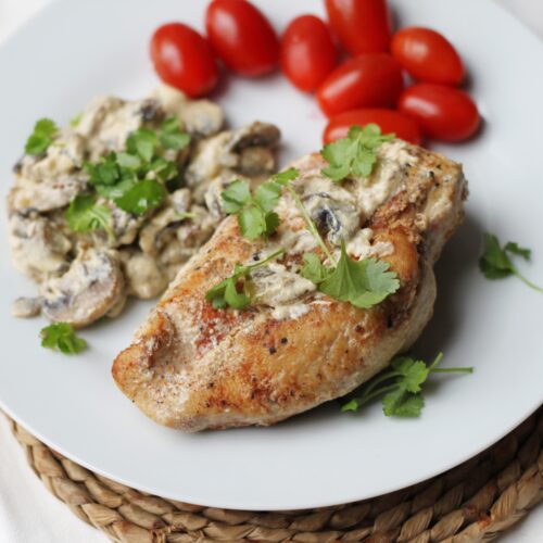 Chicken Breasts in Champagne Sauce