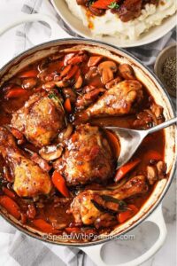 Chicken in Red Wine (Oamc)