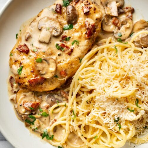 Chicken With Riesling Cream Sauce