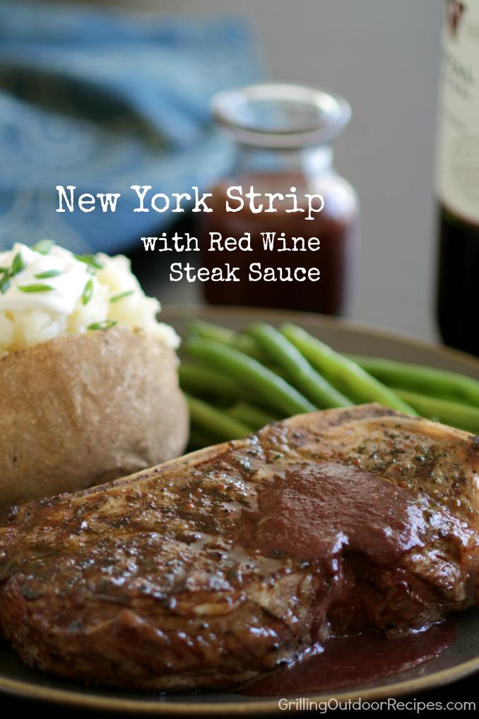 Combining two of my favorite things: wine and steak.