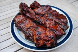 Country-Style Pork Ribs With Red Wine Vinegar Sauce