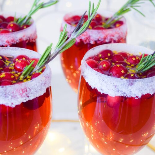 Cranberry Champagne