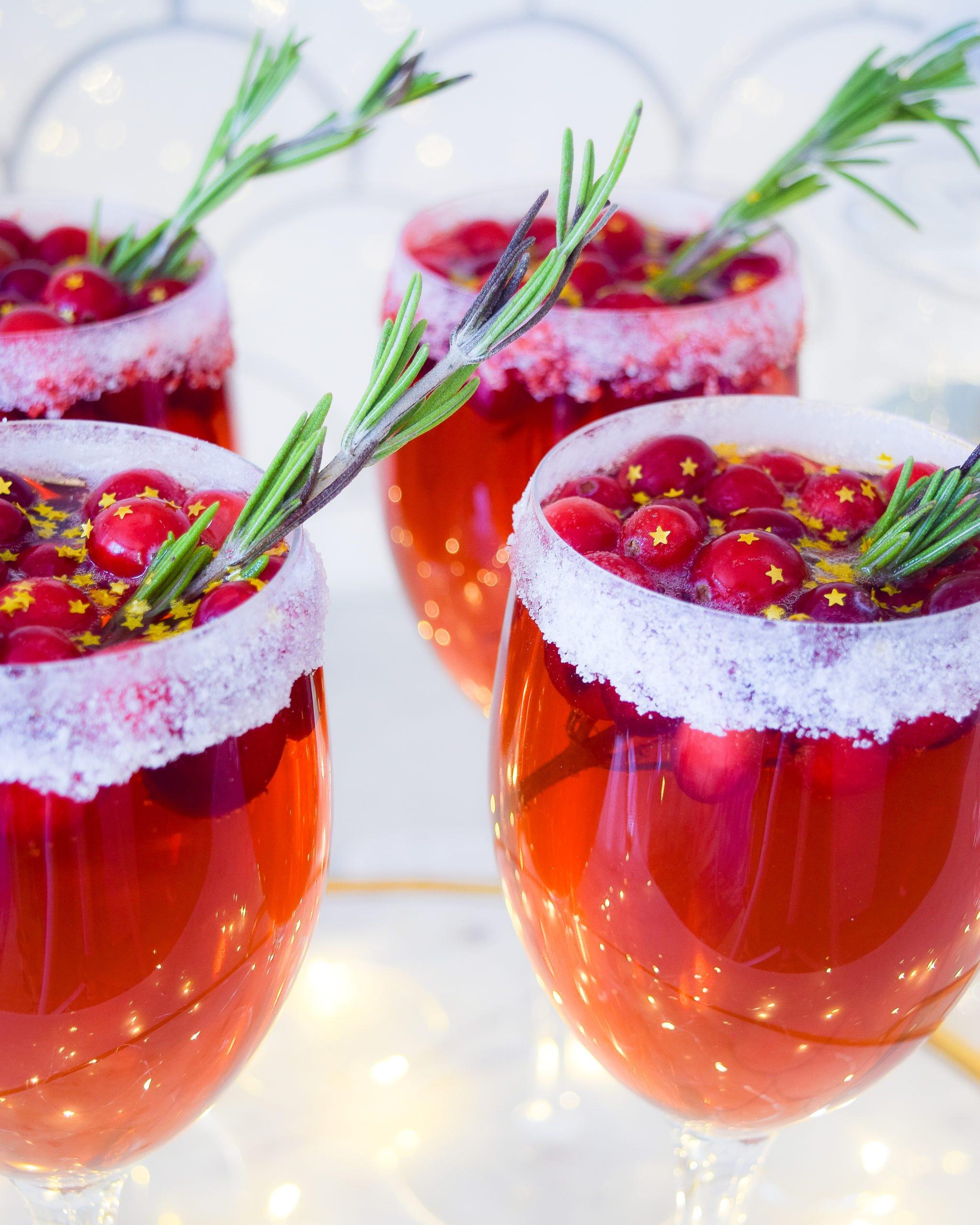 Cranberry Champagne