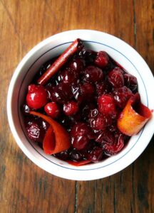 Cranberry Sauce With Red Wine