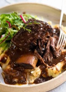 Crock Pot Short Ribs in Red Wine Sauce or Stove Top