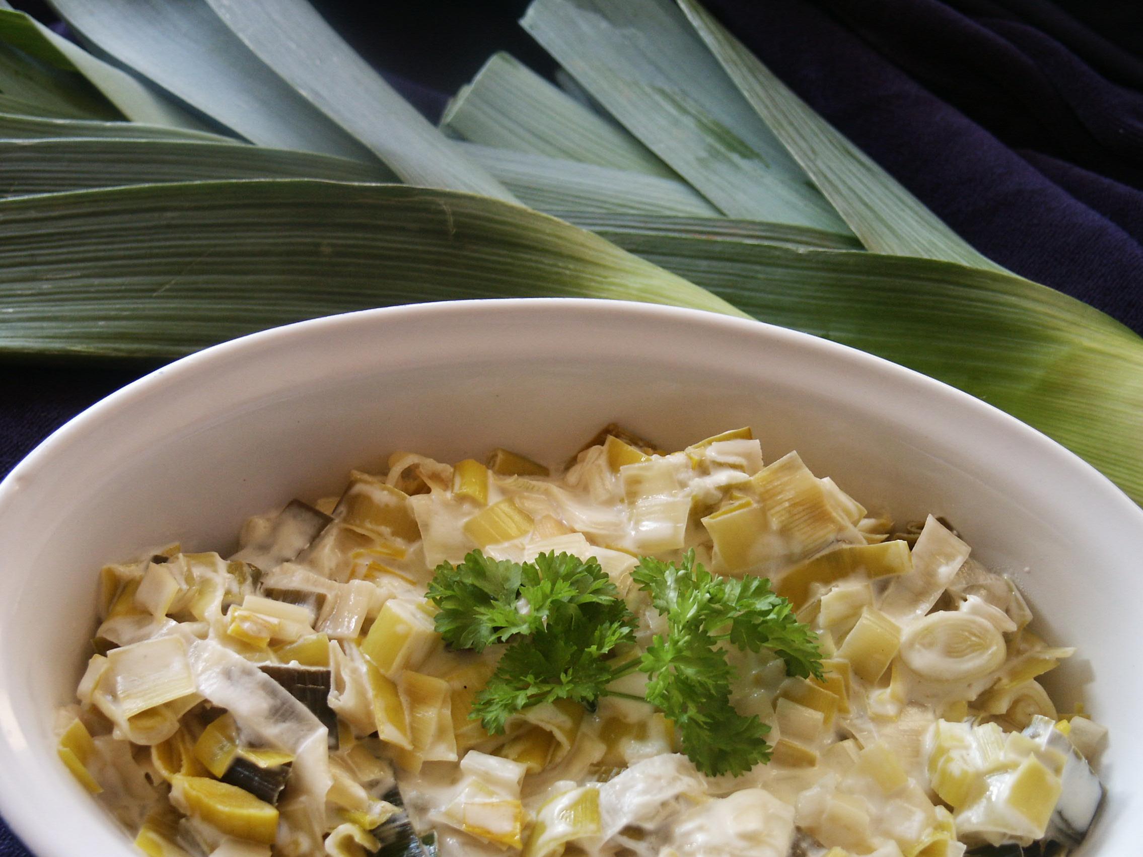  Deliciously creamy and savory, this Leeks with Creamy Wine Sauce dish will leave your taste buds dancing with joy!