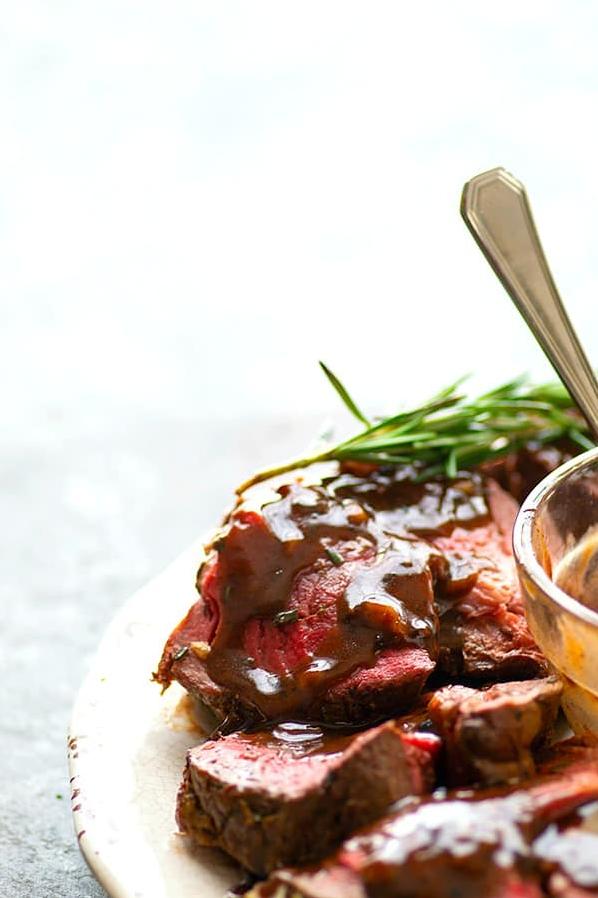  Drizzle this rich and flavorful red wine and garlic sauce on your favorite protein for a decadent dinner.