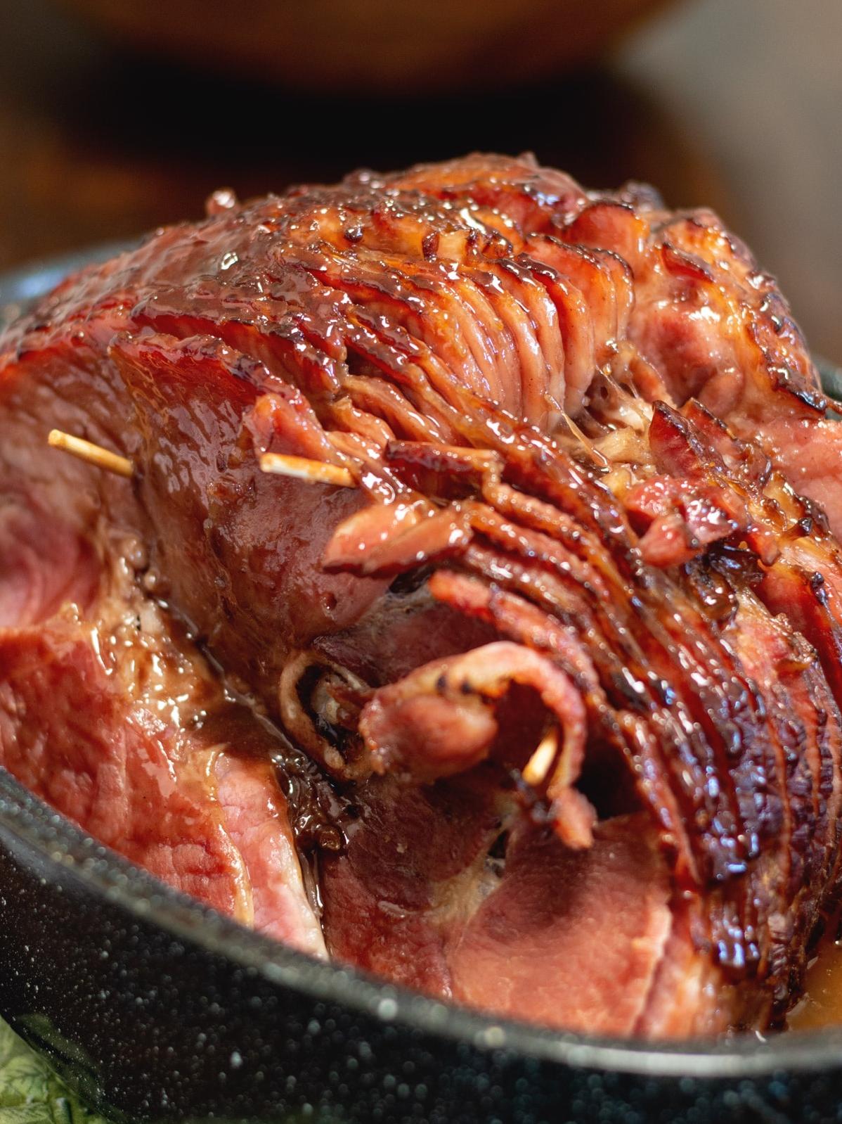 Elevate your ham game with this wine glaze