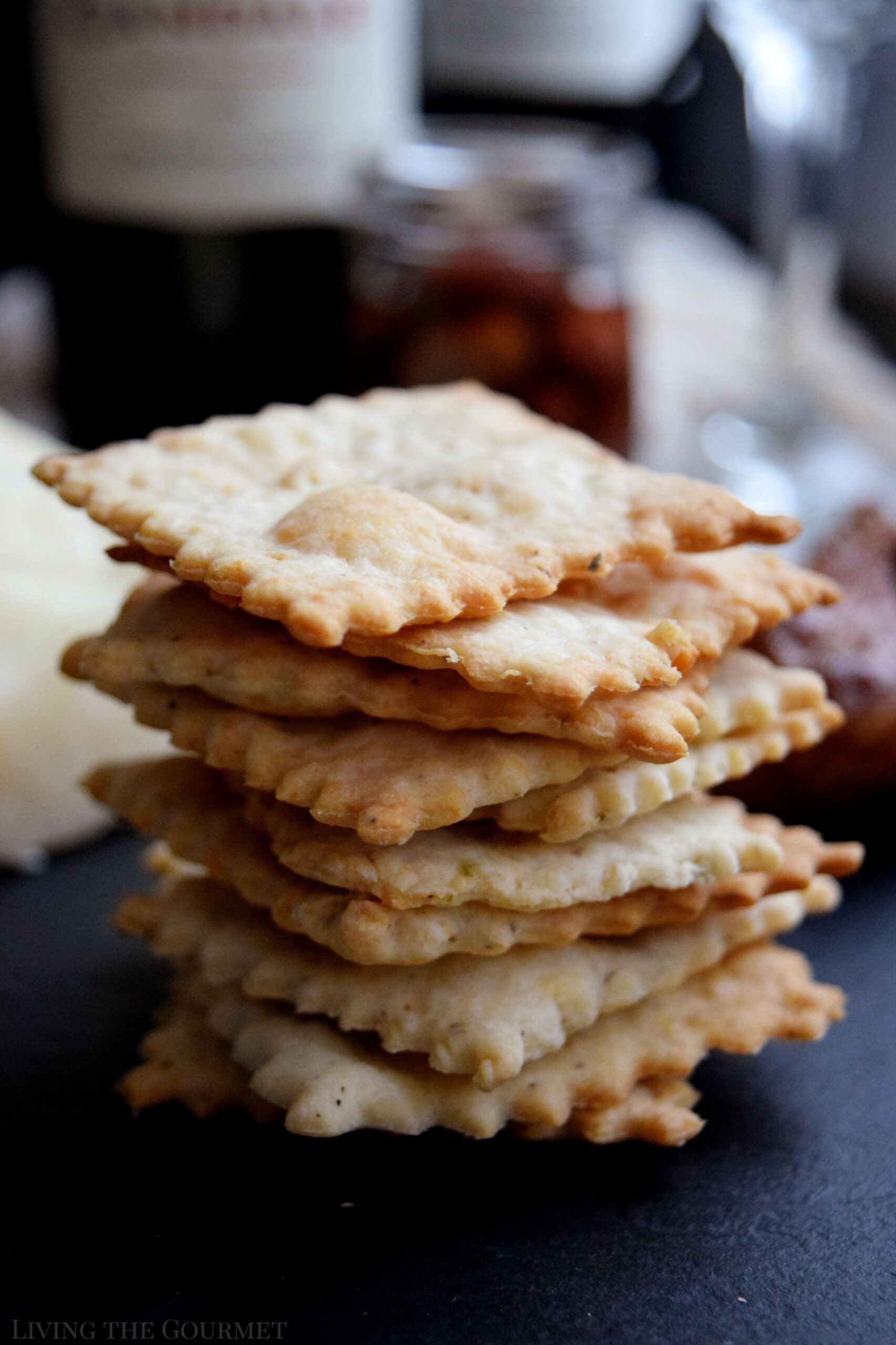  Enjoy these wine crackers on their own or pair them with your favorite cheese for a delicious snack.