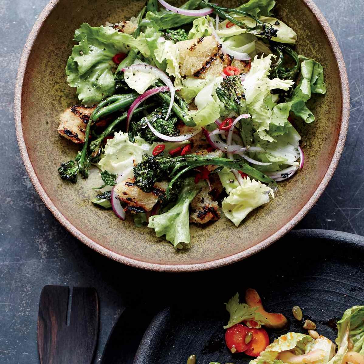  Escarole Salad - light, crisp and refreshing