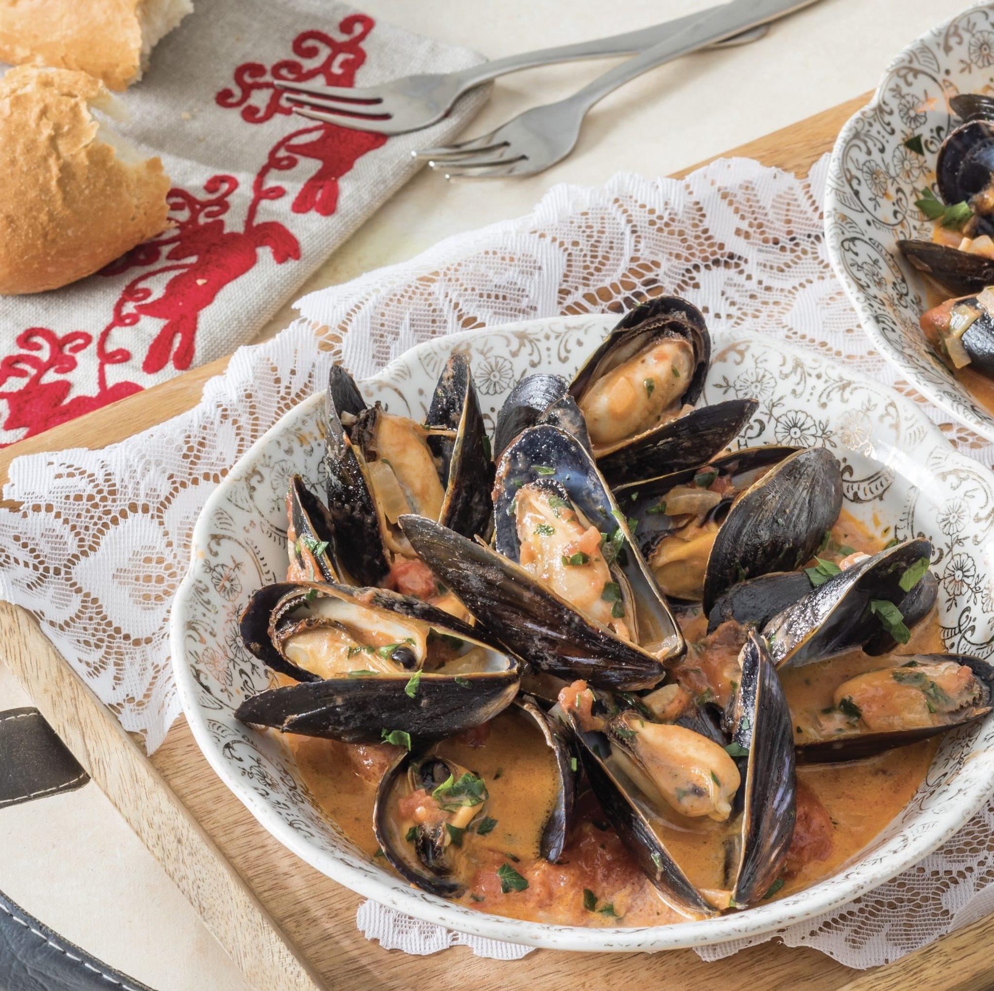  Every bite of these succulent mussels will take you closer to heaven.