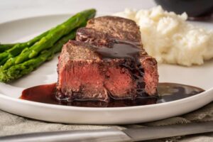 Fillet Steaks With Red Wine Sauce