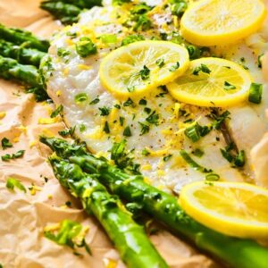 Flounder in Lemon and Wine sauce