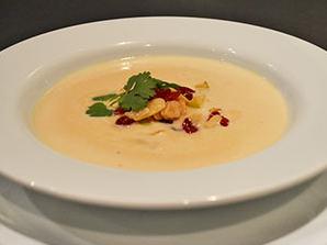  Get ready for a warm and comforting bowl of soup with a touch of elegance
