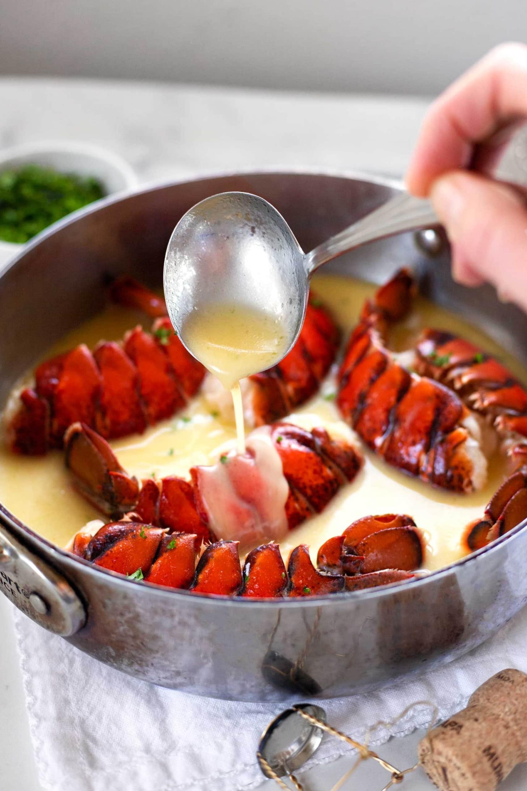  Get ready to impress with this luxurious and easy-to-make Lobster with Champagne Dipping Sauce.