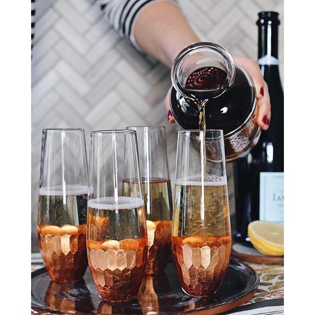  Get your tea and bubbles in one glass with this easy recipe!
