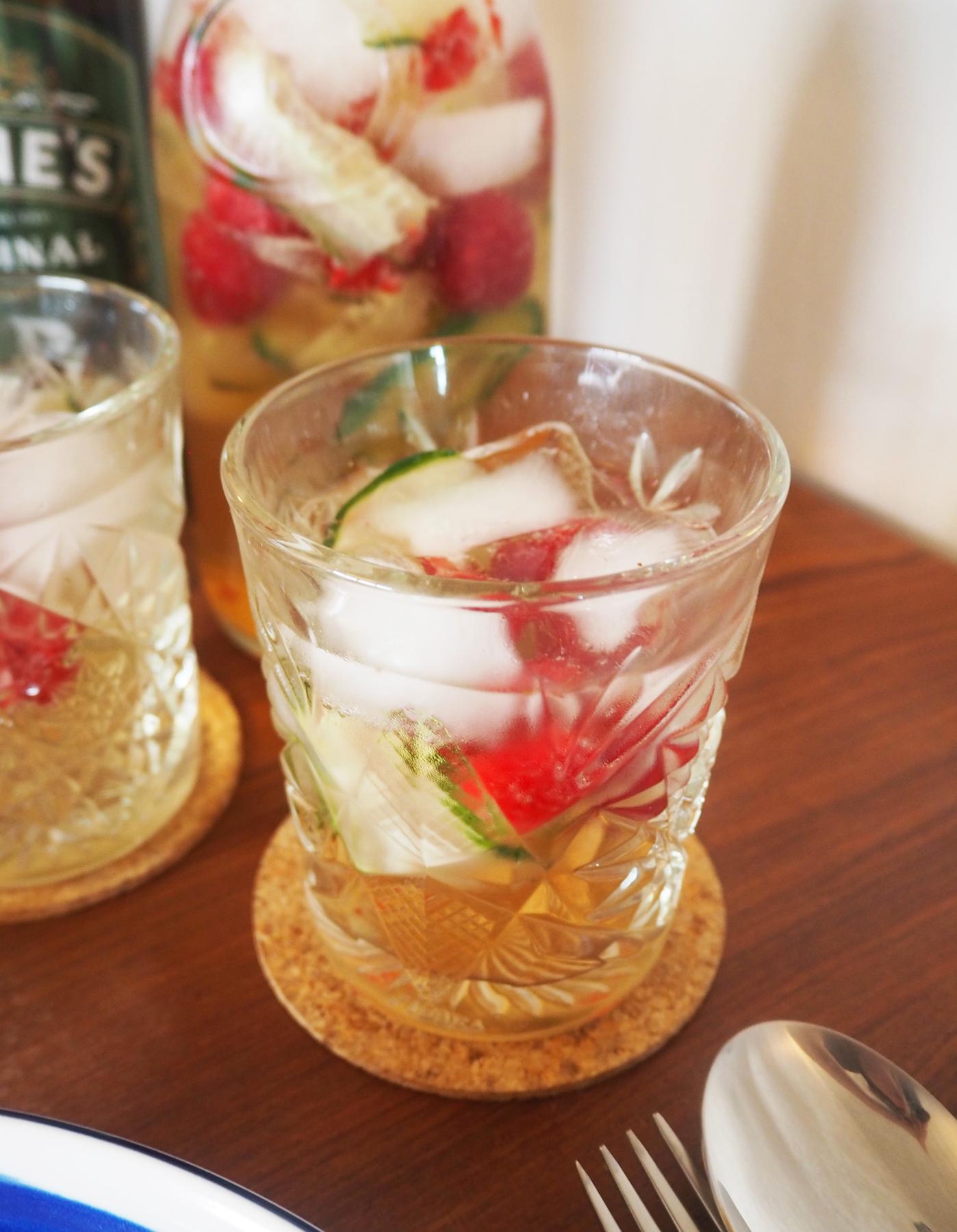  Ginger wine adds a subtle kick to this delicious cocktail, hitting just the right spot.