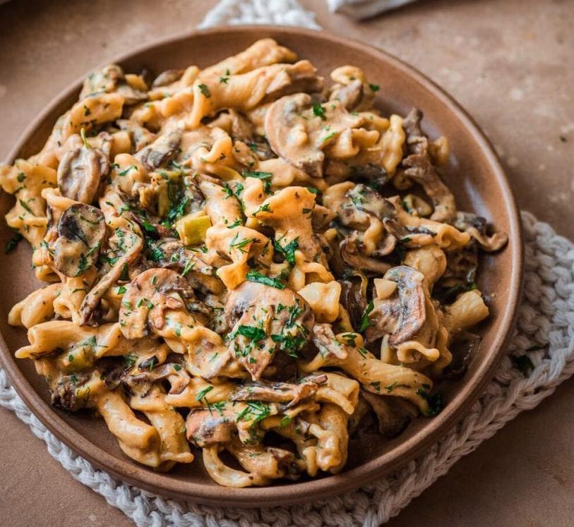  I can't resist a hearty bowl of mushroom stroganoff, and neither will you!