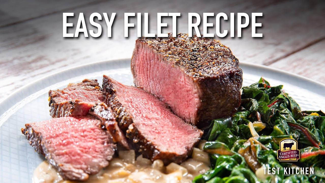  Impress your dinner guests with this elevated take on steak.