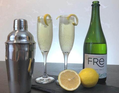  Indulge in a glass of guilt-free fizz with this delicious mocktail.