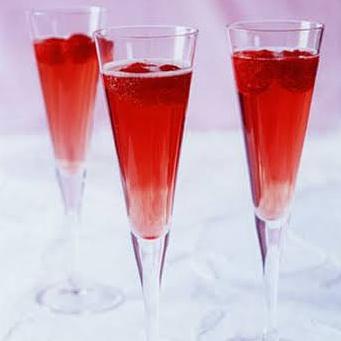  Indulge in a sweet and tangy sensation with our Raspberry-Champagne Cocktail.