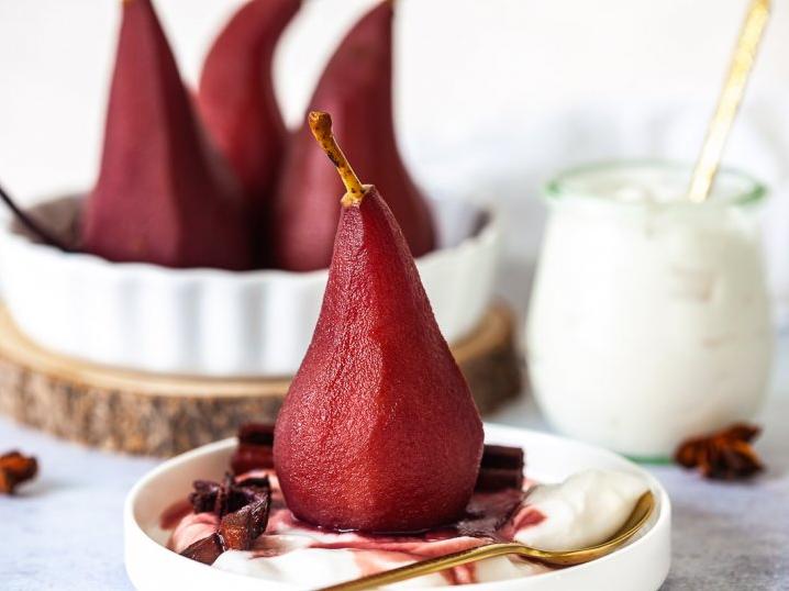  Indulge in the perfect balance of soft poached pear against the depth of the Zinfandel