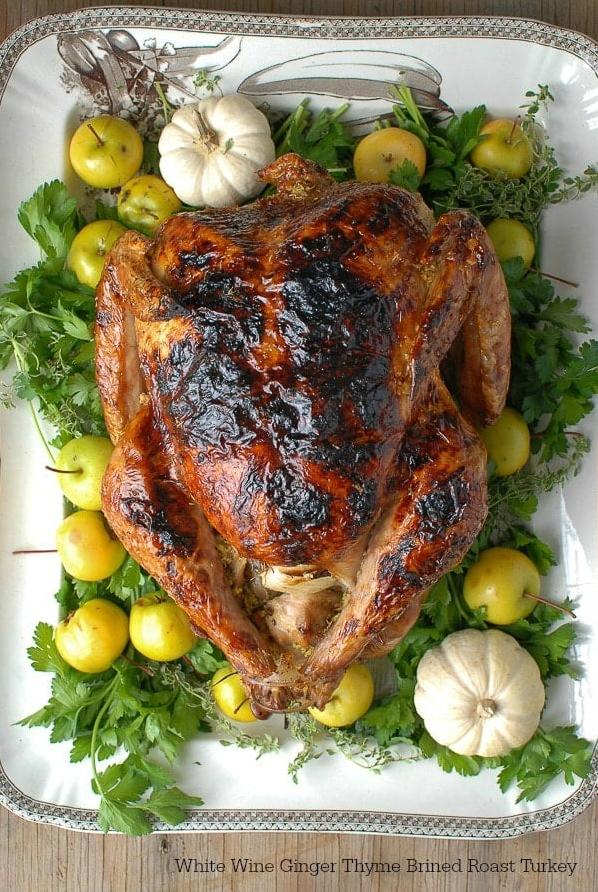  Juicy and flavorful turkey breast brined to perfection.