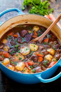 Lamb and Wine Stew