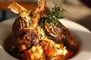Lamb Shanks With Red Wine