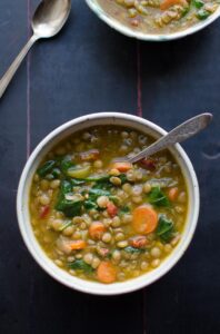 Lentil Soup with Wine